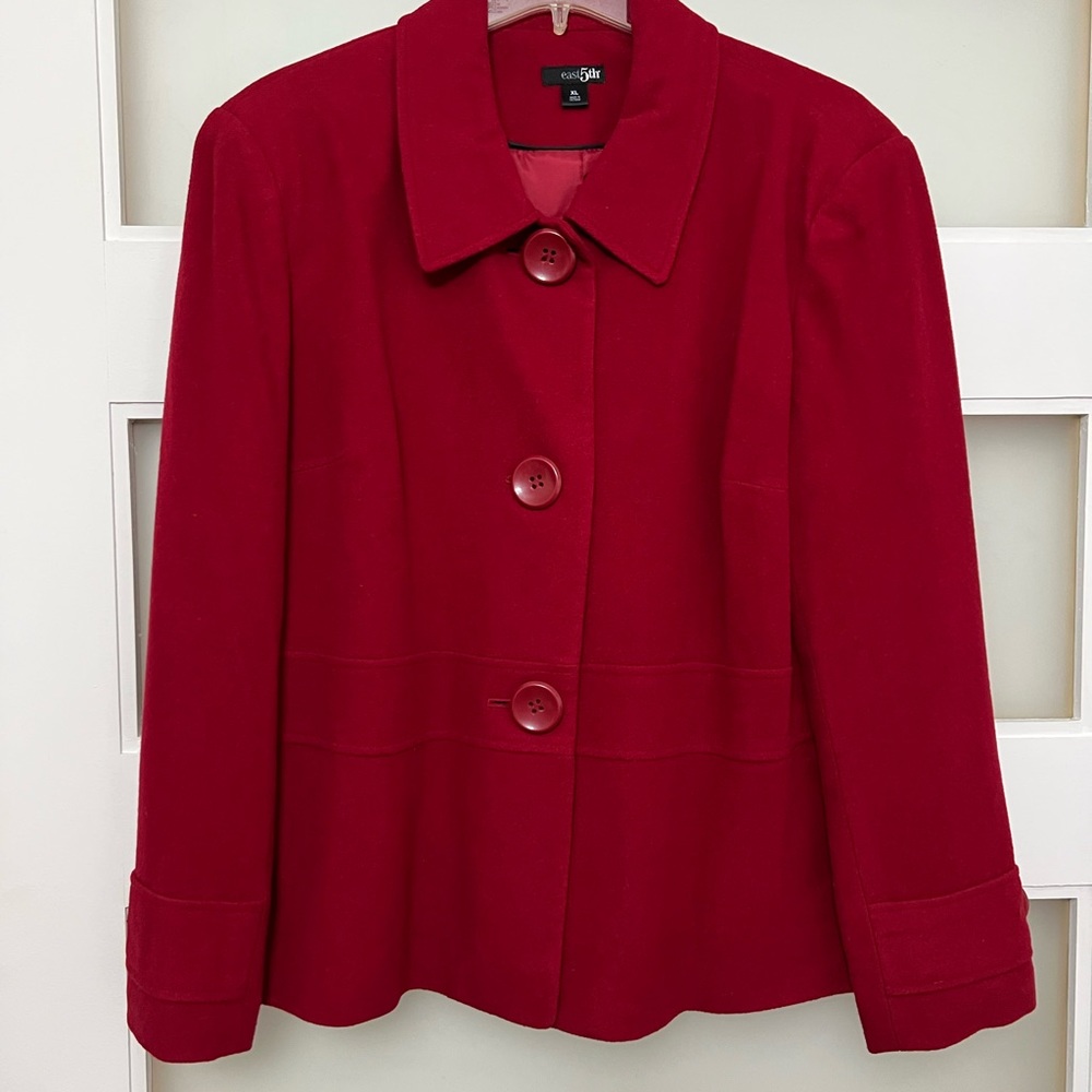 East 5th Wool Blend Jacket Size XL